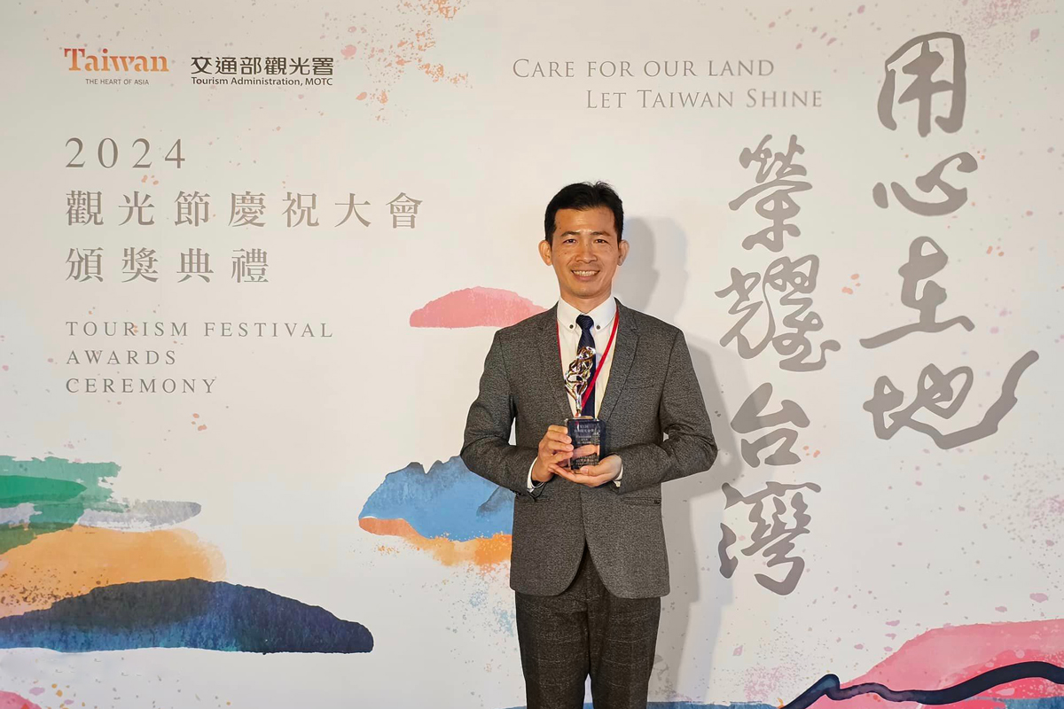 台灣觀光金獎領隊人員徐玉鴻